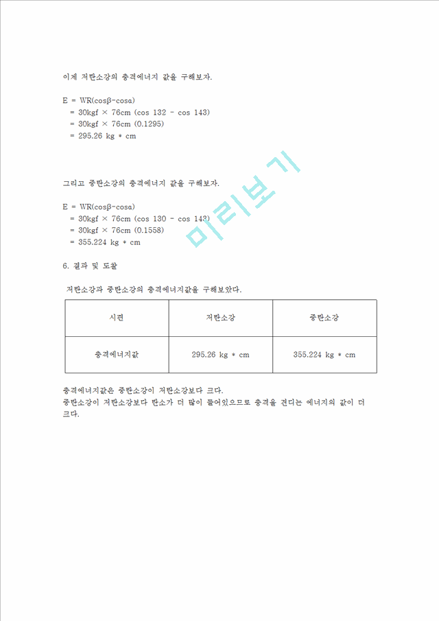 [자연과학]실험보고서 - 샤르피 충격시험(2).hwp